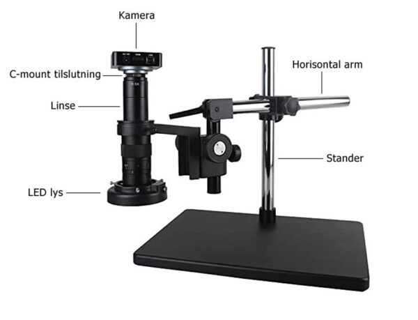 Opbygning af DIGI mikroskop